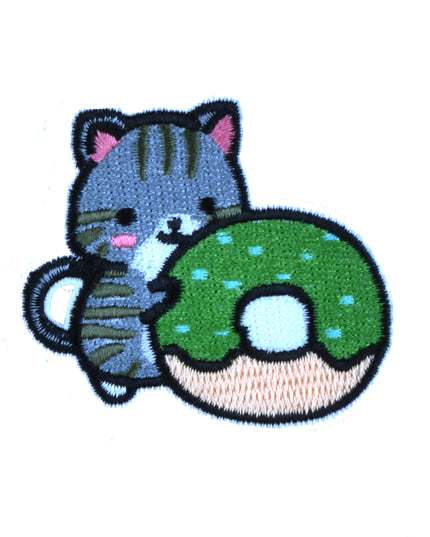 Patch – Katze mit Donut