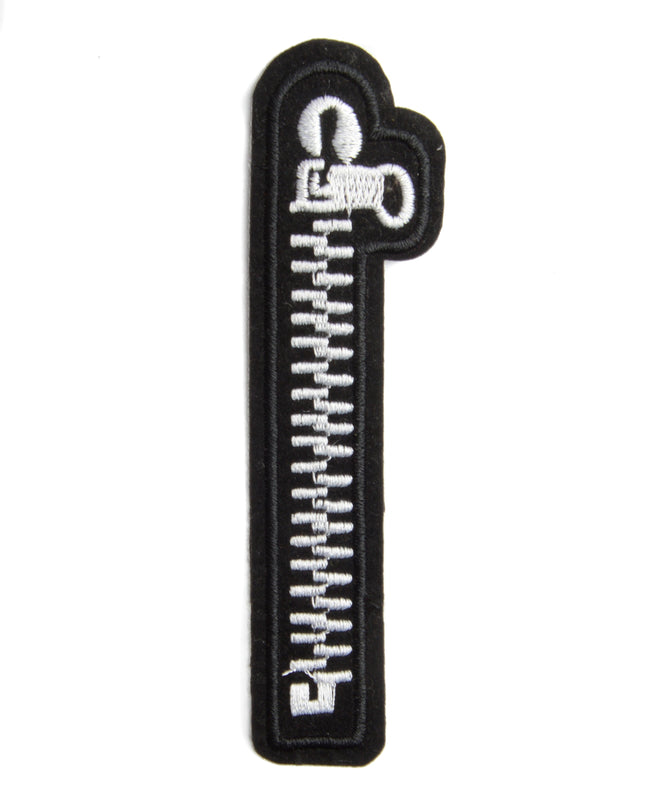 Aufnäher – Osterdesign mit Reißverschluss