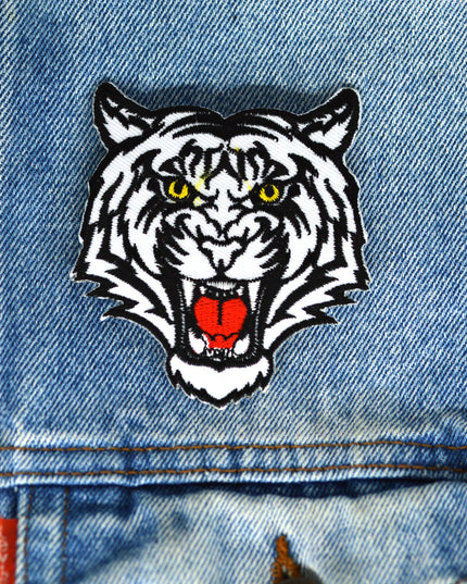 Patch – Weißer Tiger