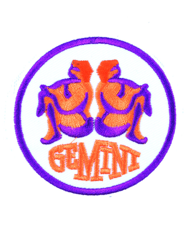 Sternzeichen Zwillinge-Aufnäher