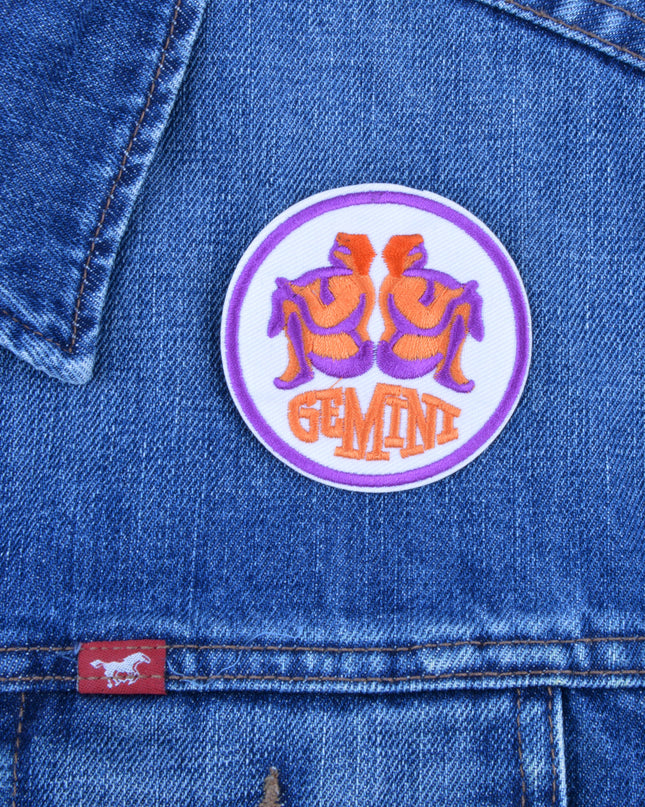 Sternzeichen Zwillinge-Aufnäher