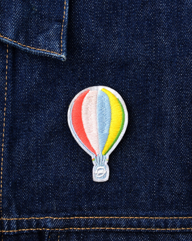 Pastel Hot Air Balloon Patch - Soft and Playful