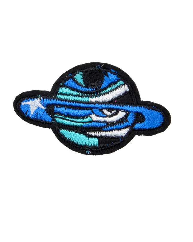 Felvarró - Blue Planet Earth Embroidery Patch