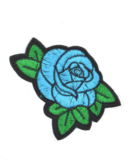 Patch - Blaue Rose