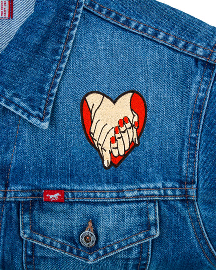 Hand in Hand Patch - Sweet Valentine's Gift Idea