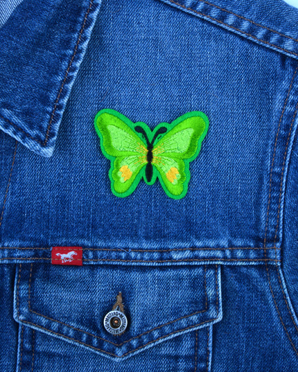 Green Butterfly Patch