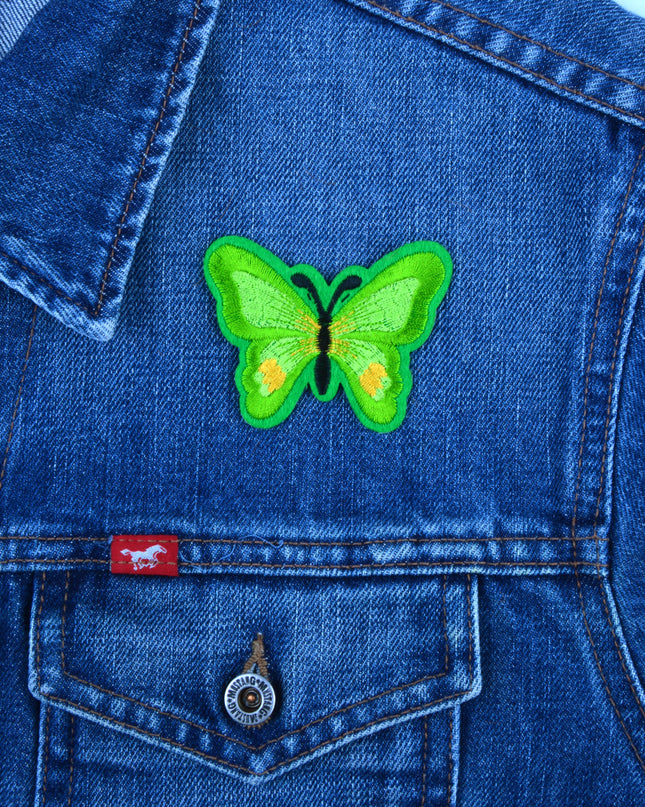 Green Butterfly Patch