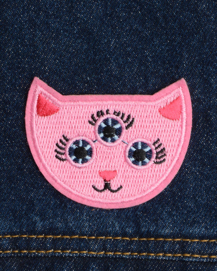 Patch - Pink Cat Halloween Costume Accessory