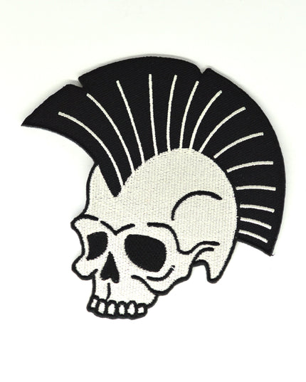 Aufnäher – Punk-Totenkopf | Halloween-Kostüme für alle