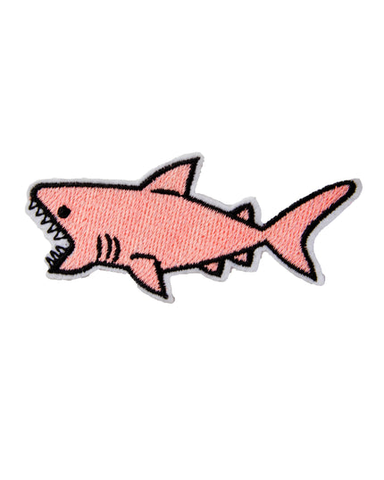 Pink Shark Patch