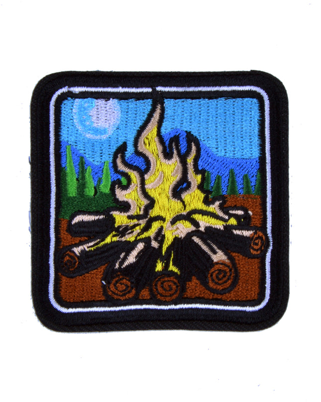 Patch – Lagerfeuer-Design