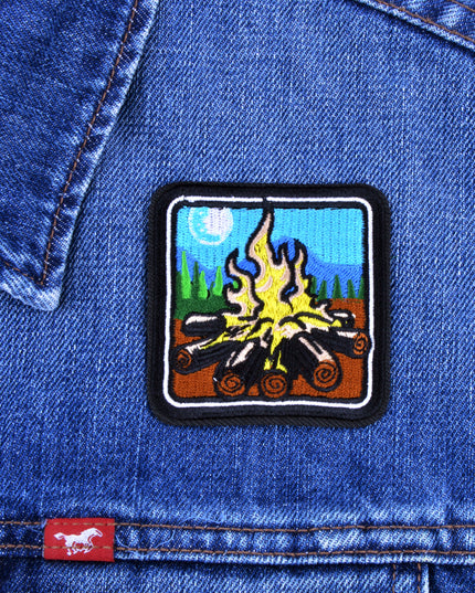 Patch – Lagerfeuer-Design
