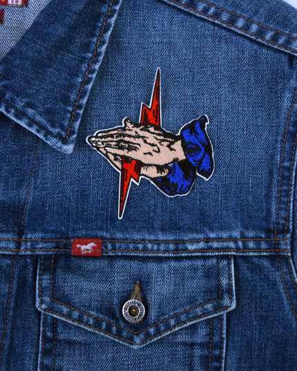 Lightning Prayer Patch - Halloween Accessory