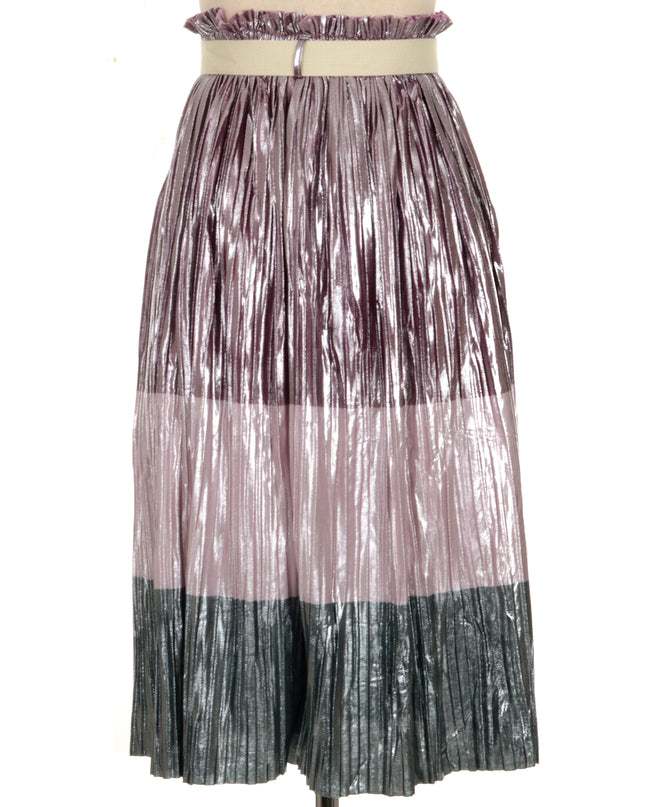 Chrome Skirt - Mauve