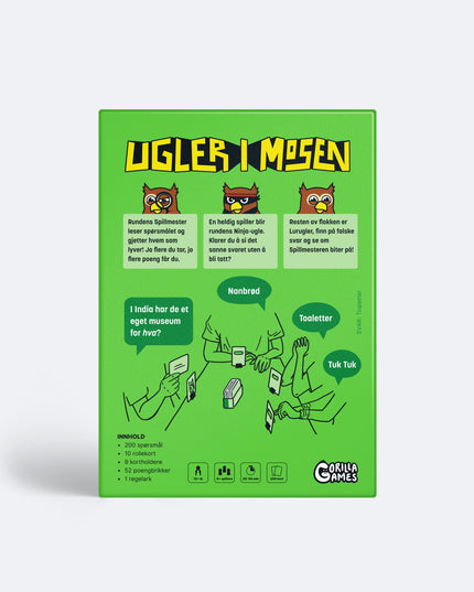 Eulen im Sumpf – Brettspiel – Ostergeschenk