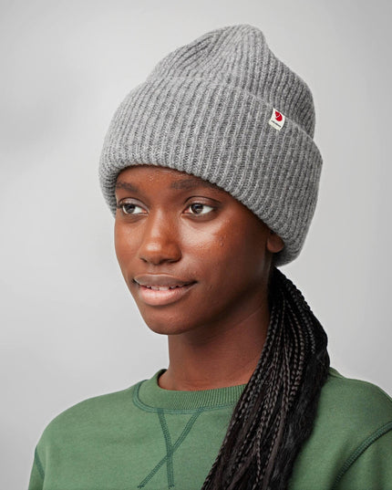 Fjällräven Heavy Beanie – Klassisches Schwarz