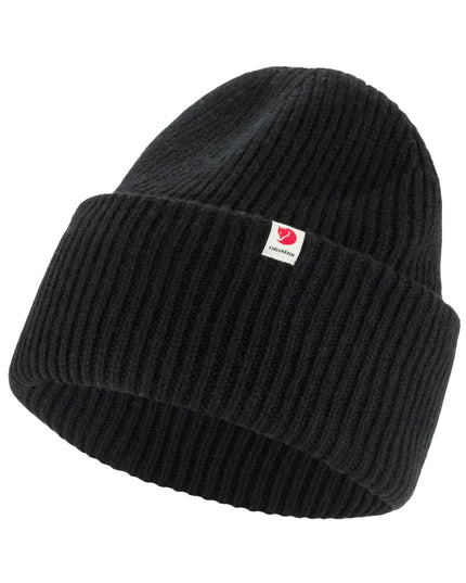 Fjällräven Heavy Beanie – Klassisches Schwarz