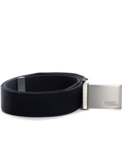 Fjallraven Canvas Belt - Dark Navy | Handle: fjallraven-merano-belt-dark-navy