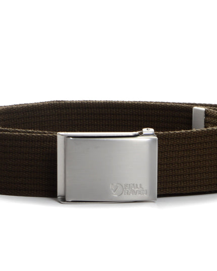 Fjallraven Canvas Belt in Dark Olive