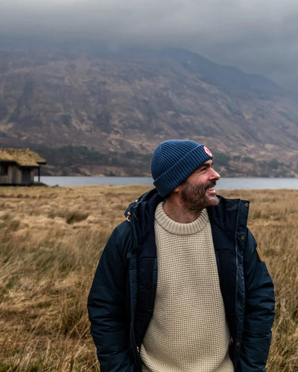 Fjallraven 1960 Lite Logo Mütze – Grau