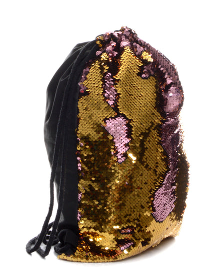 Glitter Gym Bag - Gold I