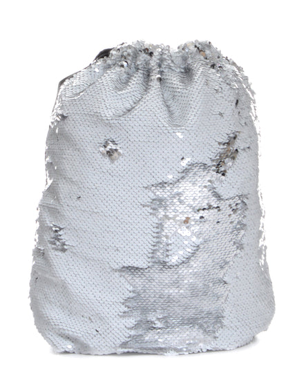 Glitter Gym Bag - White I