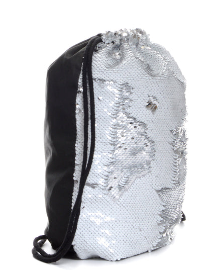 Glitter Gym Bag - White I