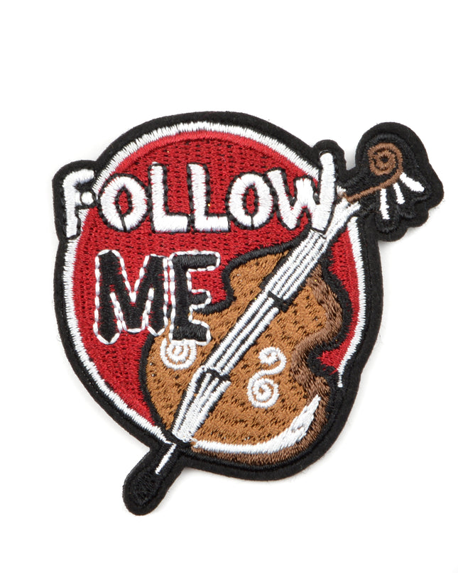 Follow Me Patch - Trendy Design for Adventurers