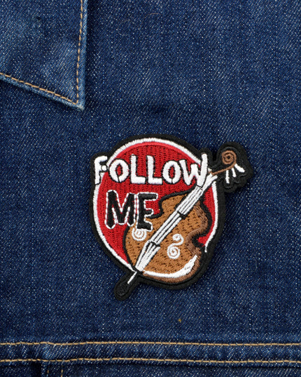 Follow Me Patch - Trendy Design for Adventurers