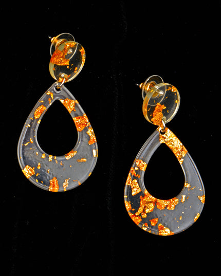 Transparente Ohrringe - Tropfen