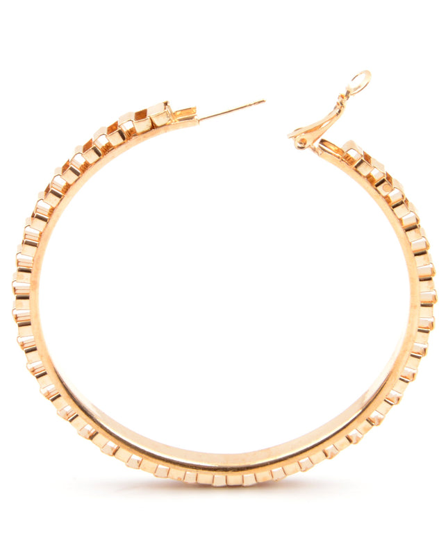 Hoop Earrings - Chain