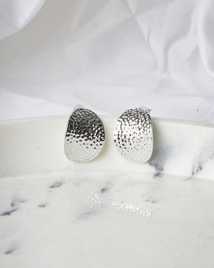 Silver Leaf Earrings