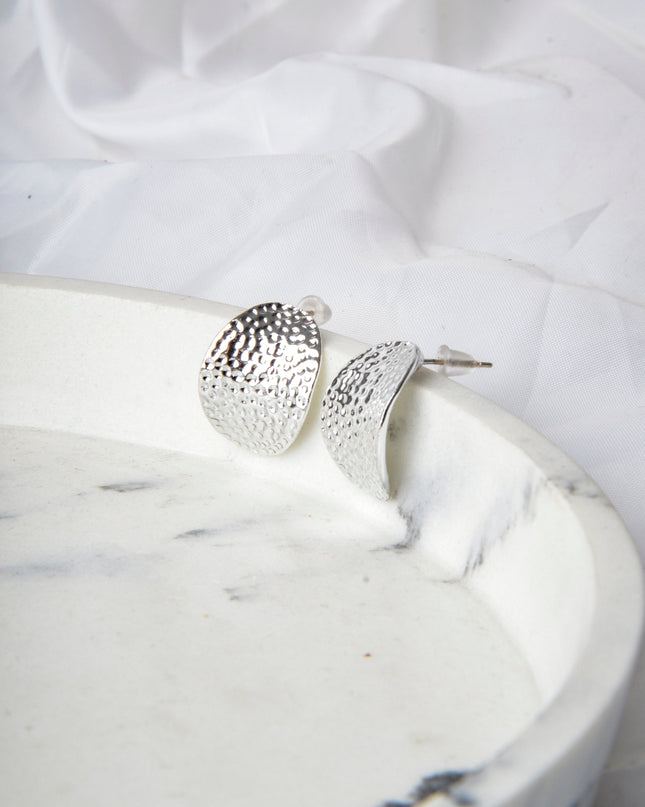 Blattohrringe – Silber