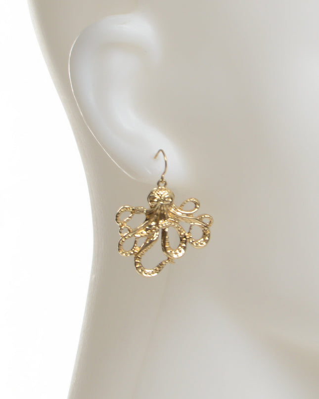 Octopus Earrings