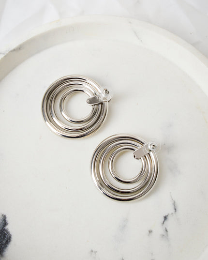 Earrings - Round | Handle: fulbevalo-round-twisted-silver-ii