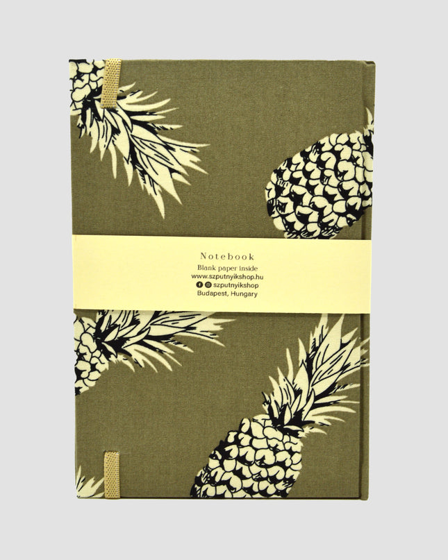 Füzet – Ananas-Notizbuch