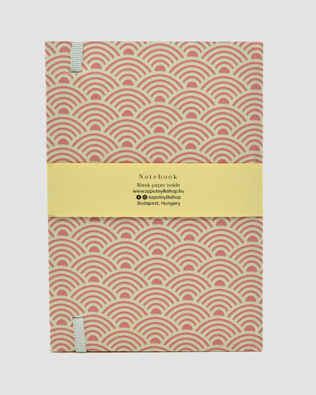 Füzet – Japanisches Wellen-Notizbuch