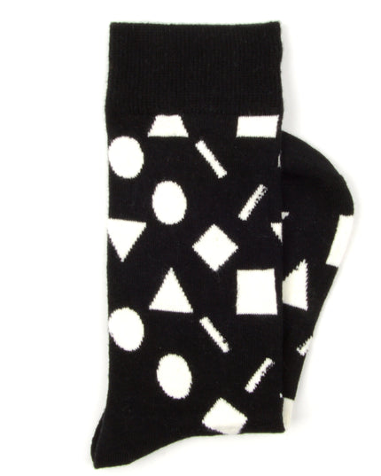 Fun Christmas Socks - Shapes Design