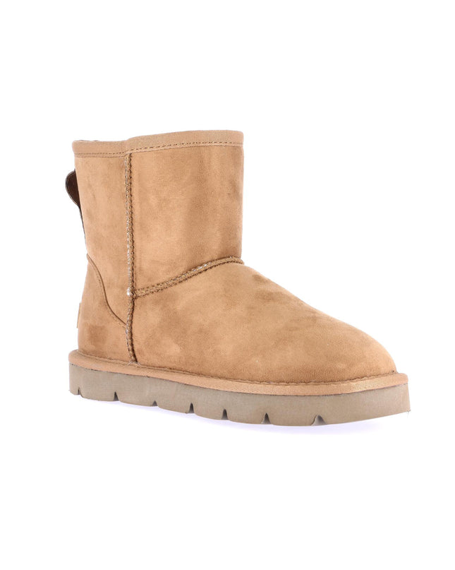 Grünland Damen-Kurzstiefel - Cuoio | Bequeme Urlaubsschuhe