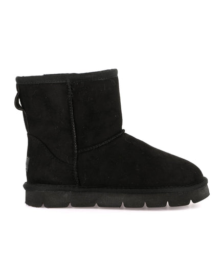 Grünland Women's Short Boots - Nero | Festive Style and Warmth