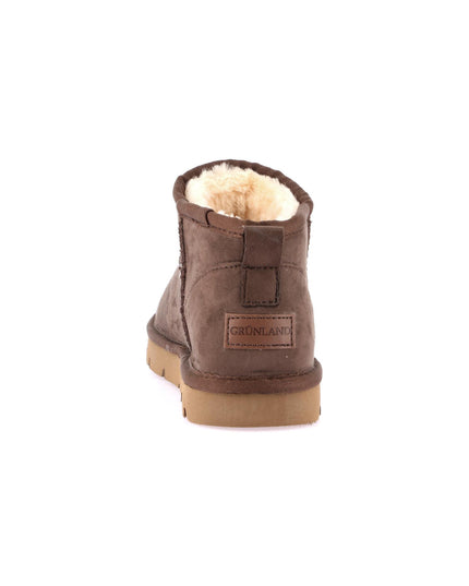 Grünland Women's Extra Short Boots - Marrone | Stylish Winter Comfort
