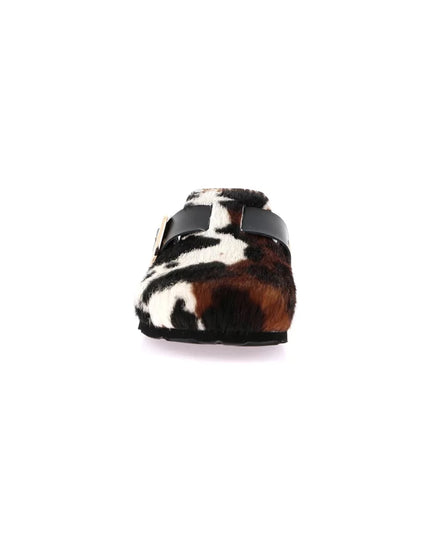 Grünland Damen-Clogs – Marrone Multi | Bequemer Weihnachtsstil