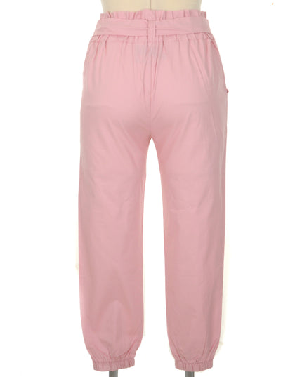 Relaxed Fit Pink Pants