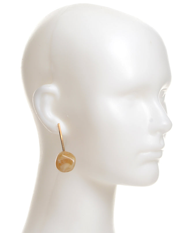 Harzohrringe – Braun für Weihnachten