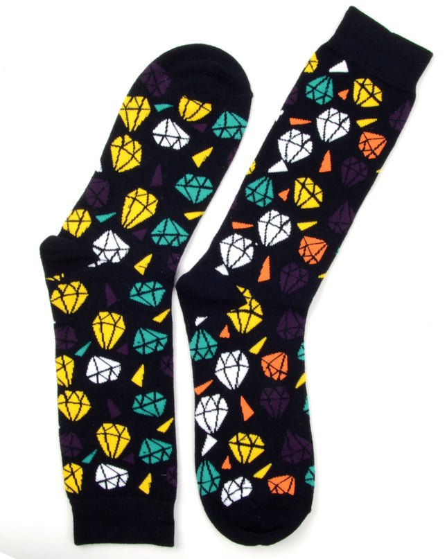 Fun Christmas Socks - Diamond Design