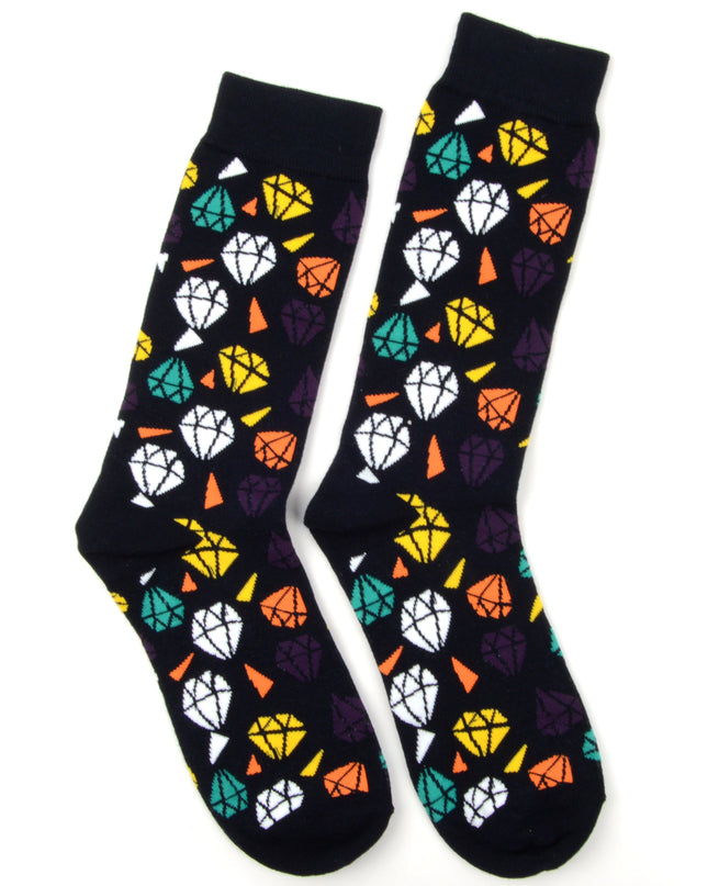 Fun Christmas Socks - Diamond Design