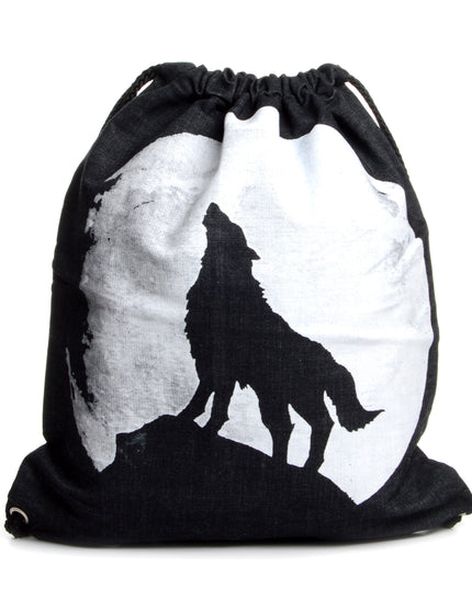Canvas-Tasche - Wolf