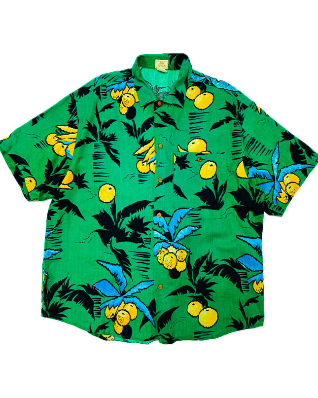Vintage-Hemd mit fruchtigem Print – Weihnachtspullover-Kollektion