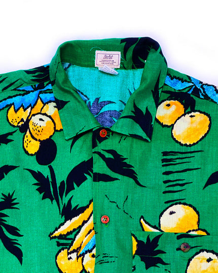 Vintage-Hemd mit fruchtigem Print – Weihnachtspullover-Kollektion