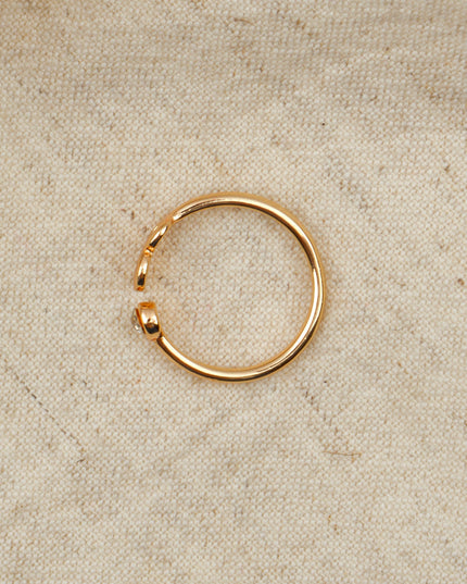 Gemstone Infinity Ring